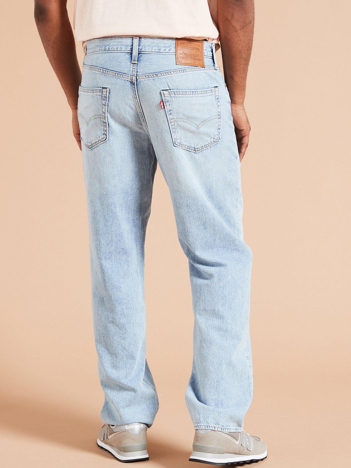 Levi's Levis 568® Loose Straight Fit Linen+ Denim Jeans Academia