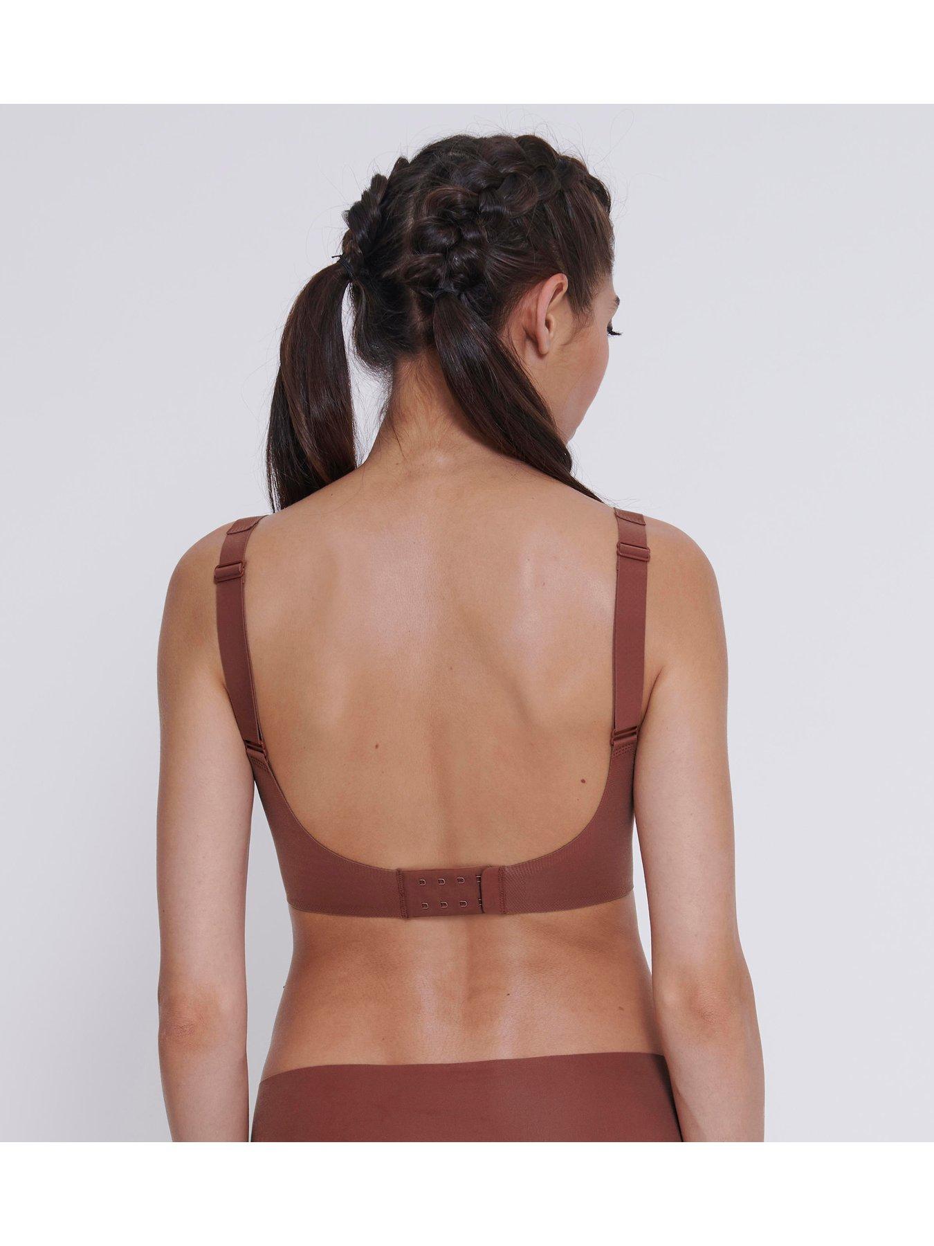 Image 2 of 6 of Sloggi ZERO Feel 2.0 Soft Bra - Burnt Henna Brown