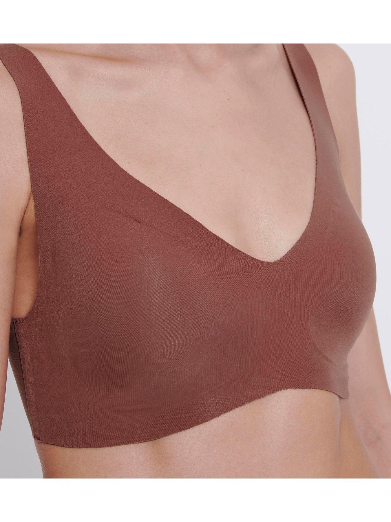 Image 4 of 6 of Sloggi ZERO Feel 2.0 Soft Bra - Burnt Henna Brown