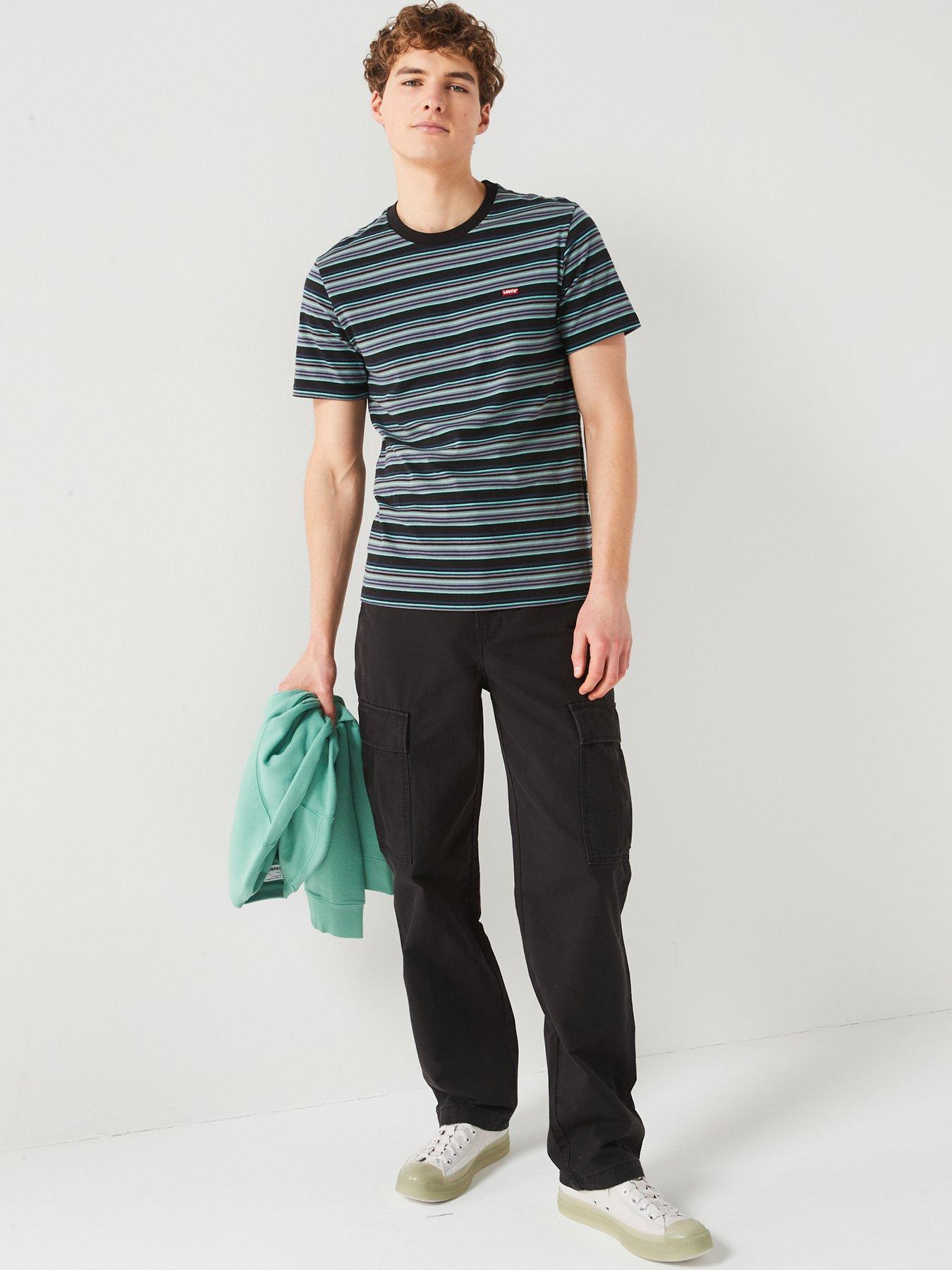 Image 3 of 6 of Levi's XX Straight Leg Cargo Trousers - Black