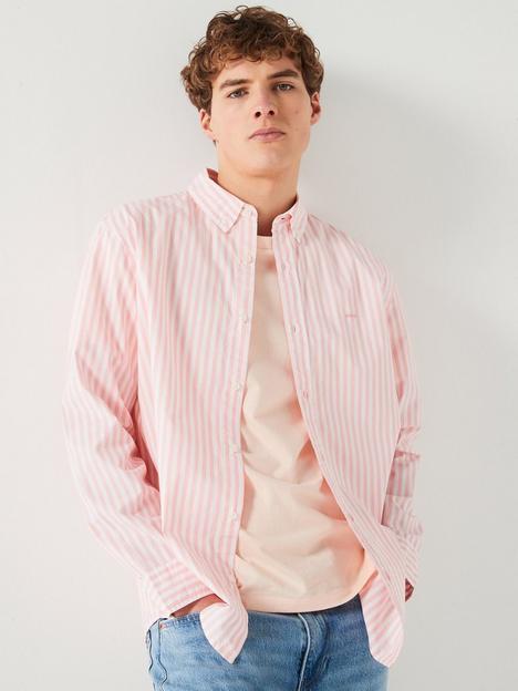 levis-long-sleeve-button-down-stripe-shirt-light-pink