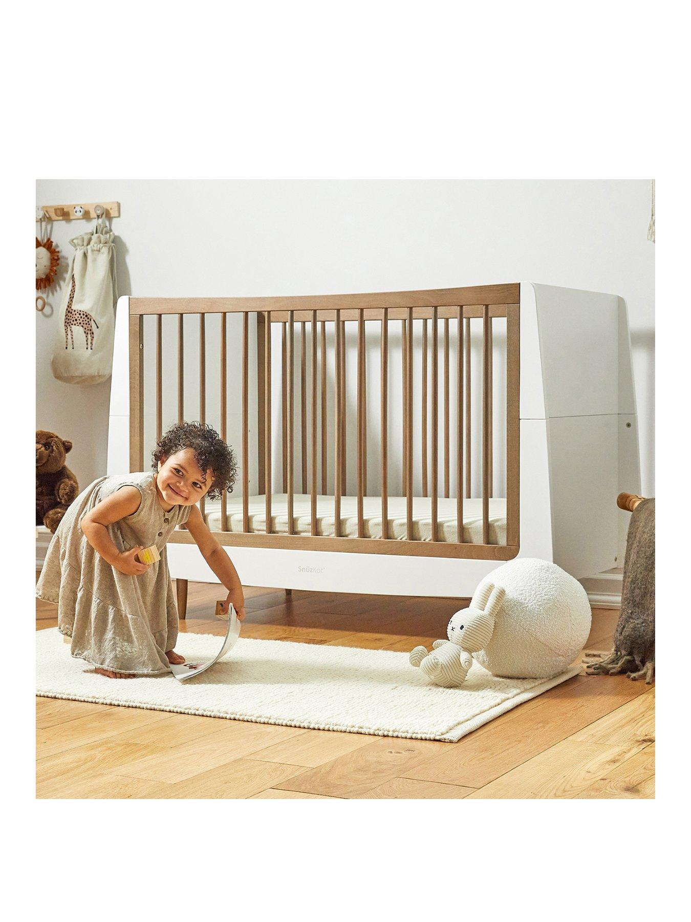 Snuz SnuzKot 2 Piece Nursery Furniture Set The Natural Edit Walnut