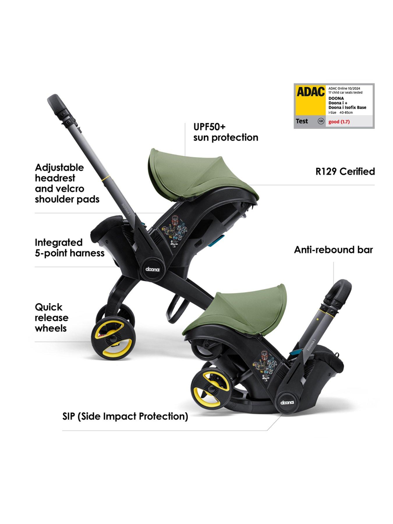  image of doona-doona-i-infant-car-seat-desert-green