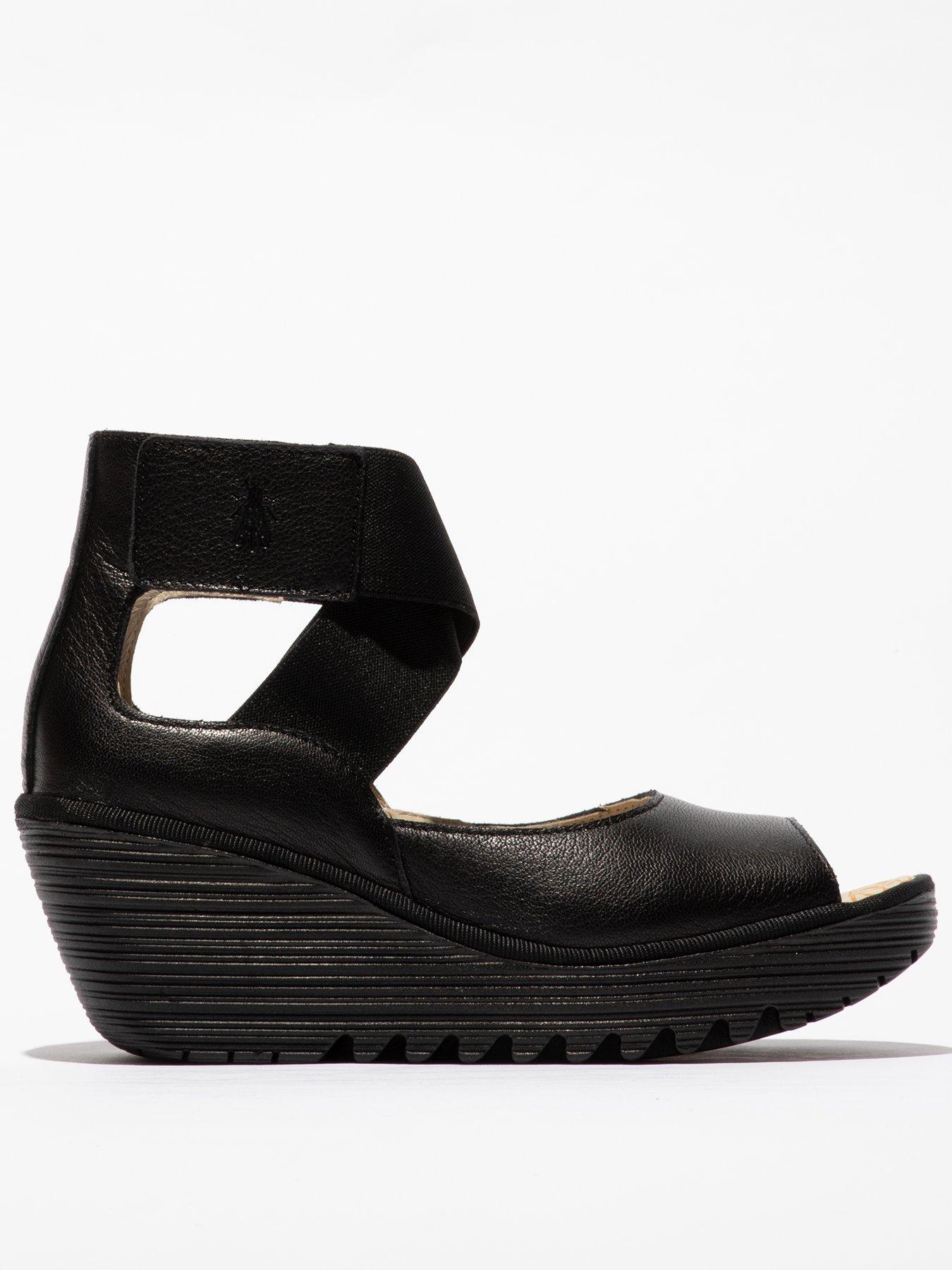 Fly london closed toe wedge hotsell