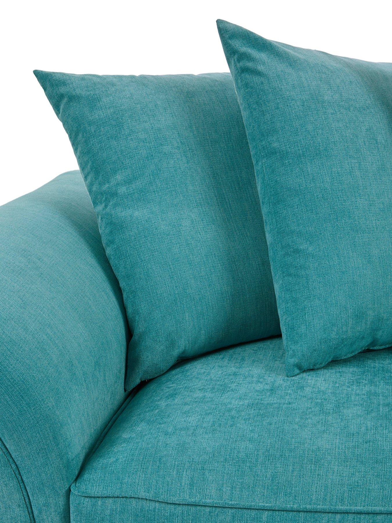  image of very-home-dury-fabric-armchair-teal-fscreg-certified