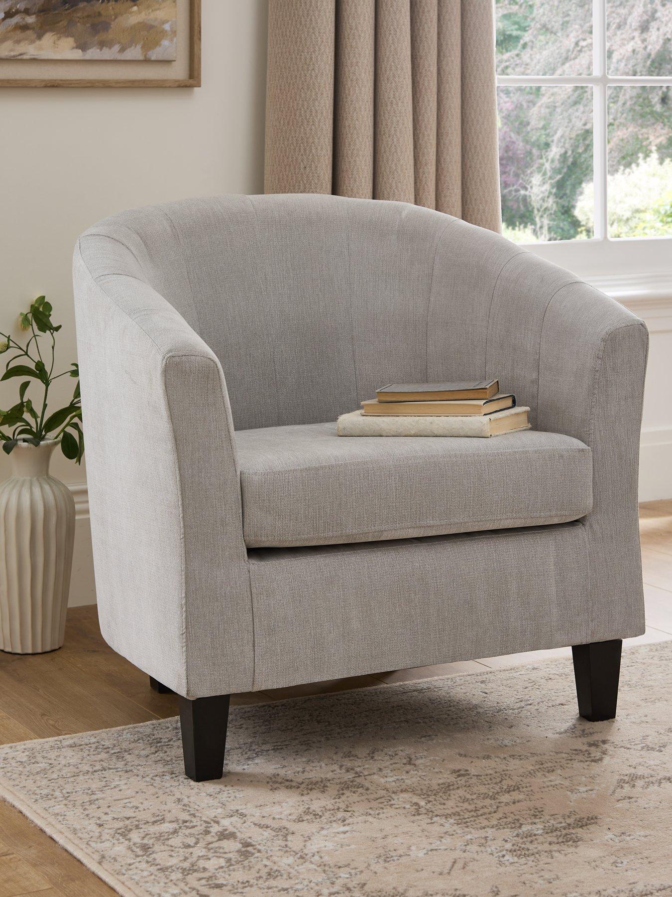 Image 1 of 7 of The Very Collection Regal Fabric Tub Chair&nbsp;- FSC&reg; Certified