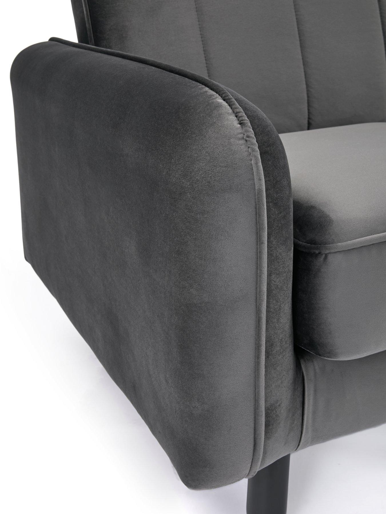 Image 4 of 7 of The Very Collection Jennifer Compact Reversible Fabric&nbsp;Chaise&nbsp;- FSC&reg; Certified