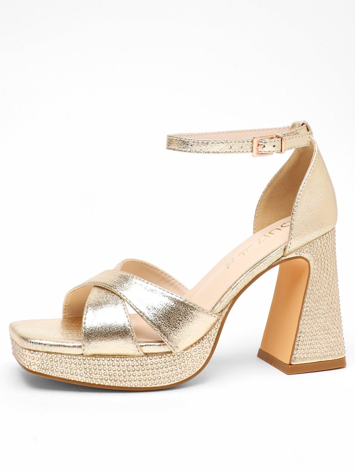 Quiz cheap gold sandals