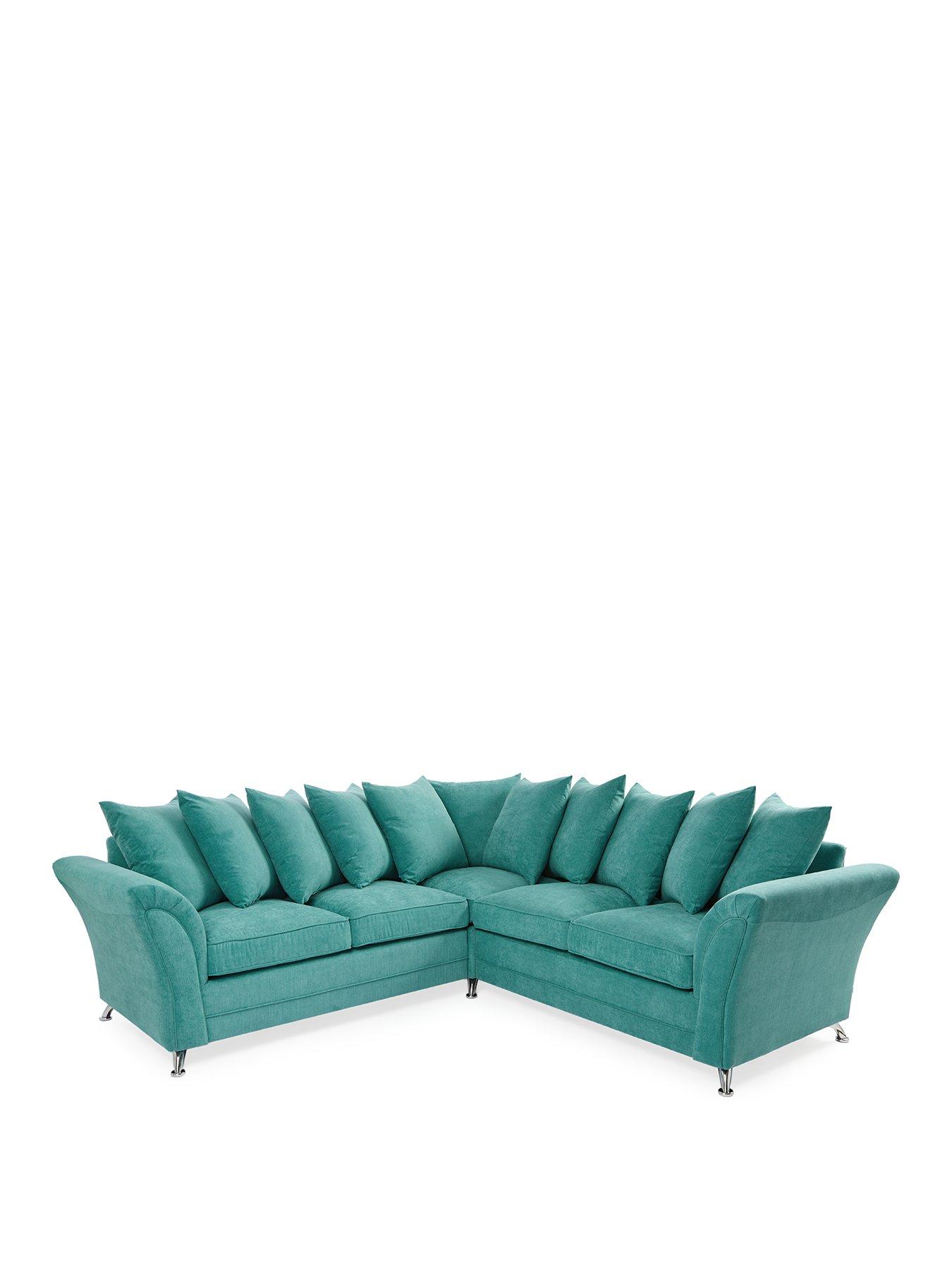  image of very-home-durynbspscatterback-corner-group-sofa-tealnbsp--fscreg-certified