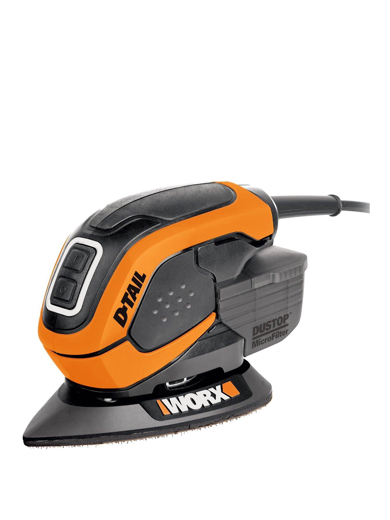 undefined 65W Electric Corded Detail Palm Sander with Accessories