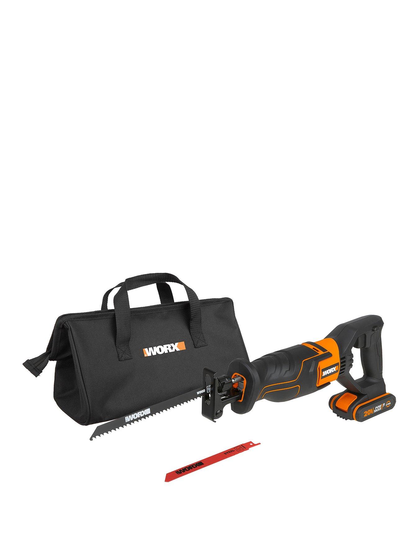 Worx WX500 20V MAX Cordless Reciprocating Saw littlewoods