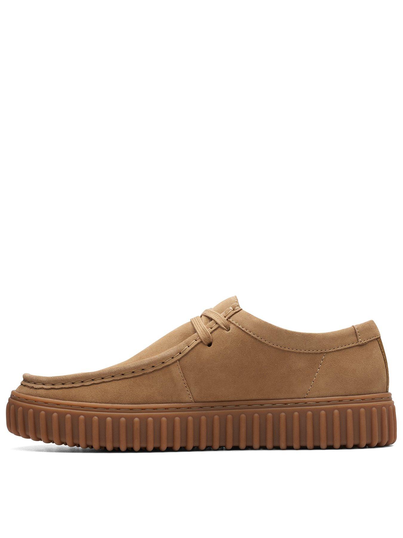 Clarks Torhill Lo Shoes - Light Brown