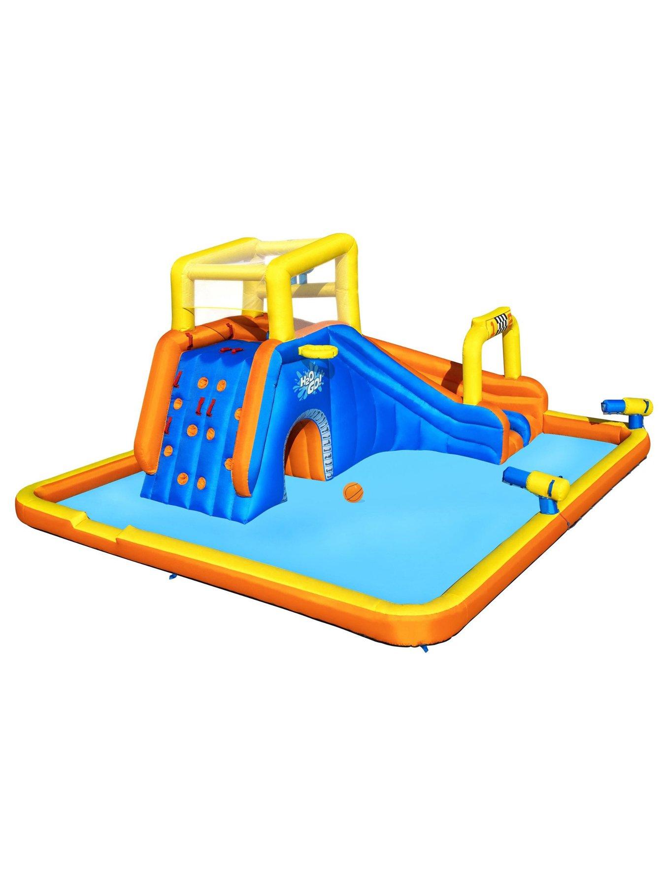 Image 2 of 7 of Bestway Super Speedway Mega Inflatable Water Park Pool
