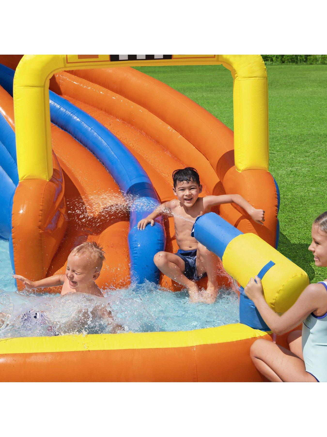 Image 4 of 7 of Bestway Super Speedway Mega Inflatable Water Park Pool