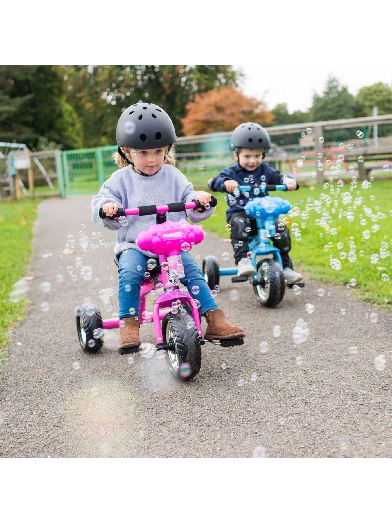 Image 5 of 7 of XOOTZ Xootz Bubble Go Trike - Blue with LED Lights