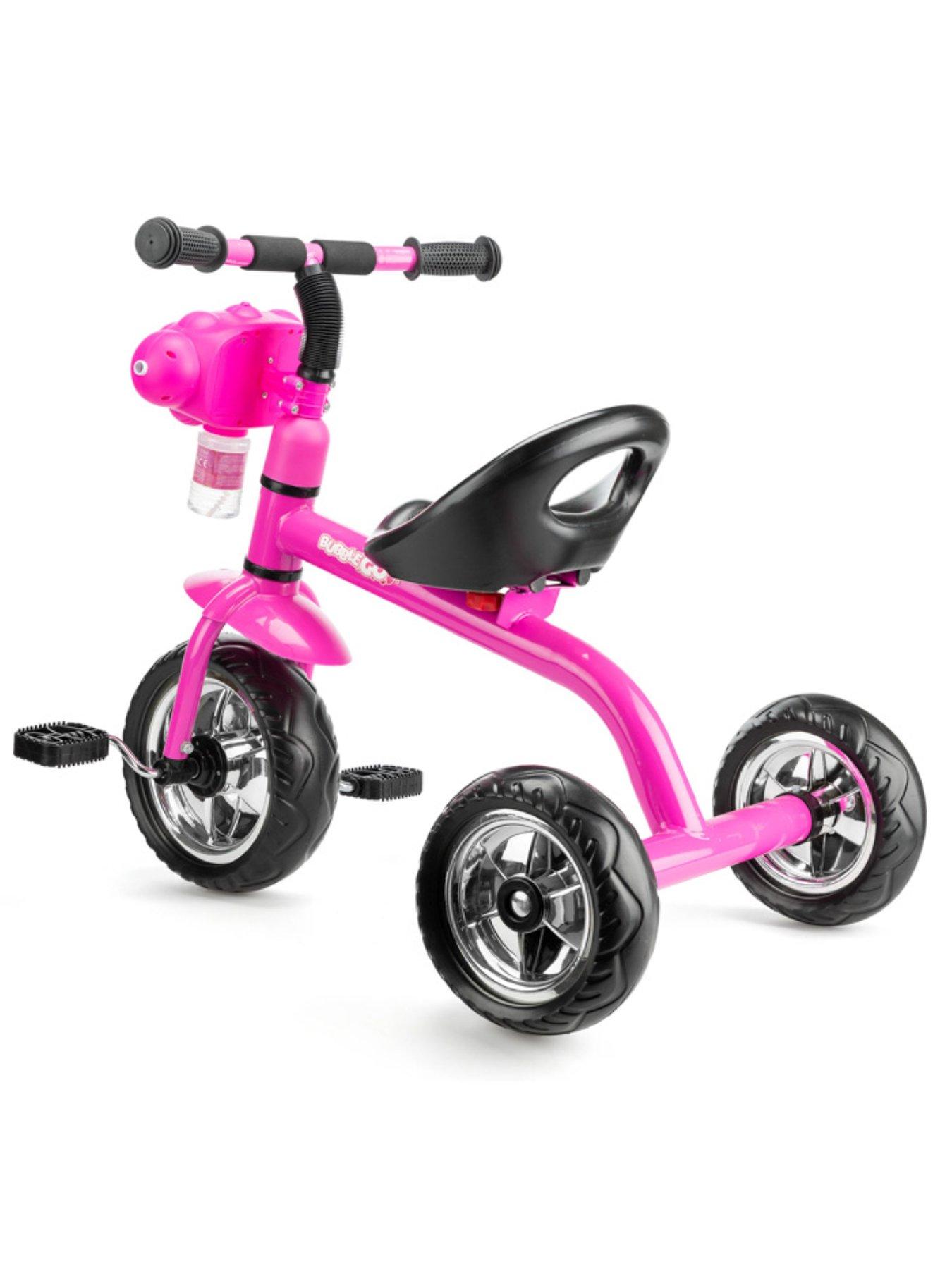 Image 3 of 6 of XOOTZ Bubble Go Trike - Pink Kids Tricycle