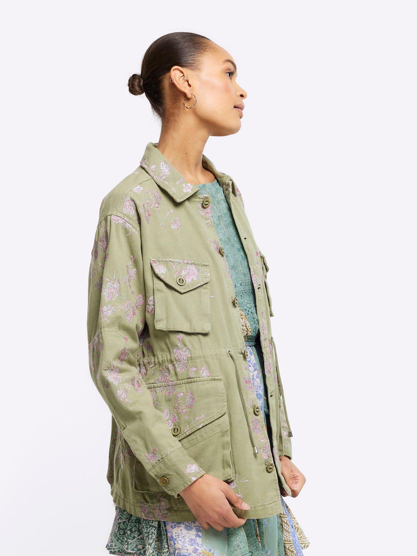 Utility Shacket Khaki