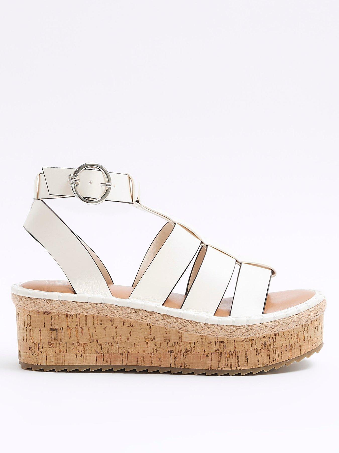 Size 2 sandals hot sale river island