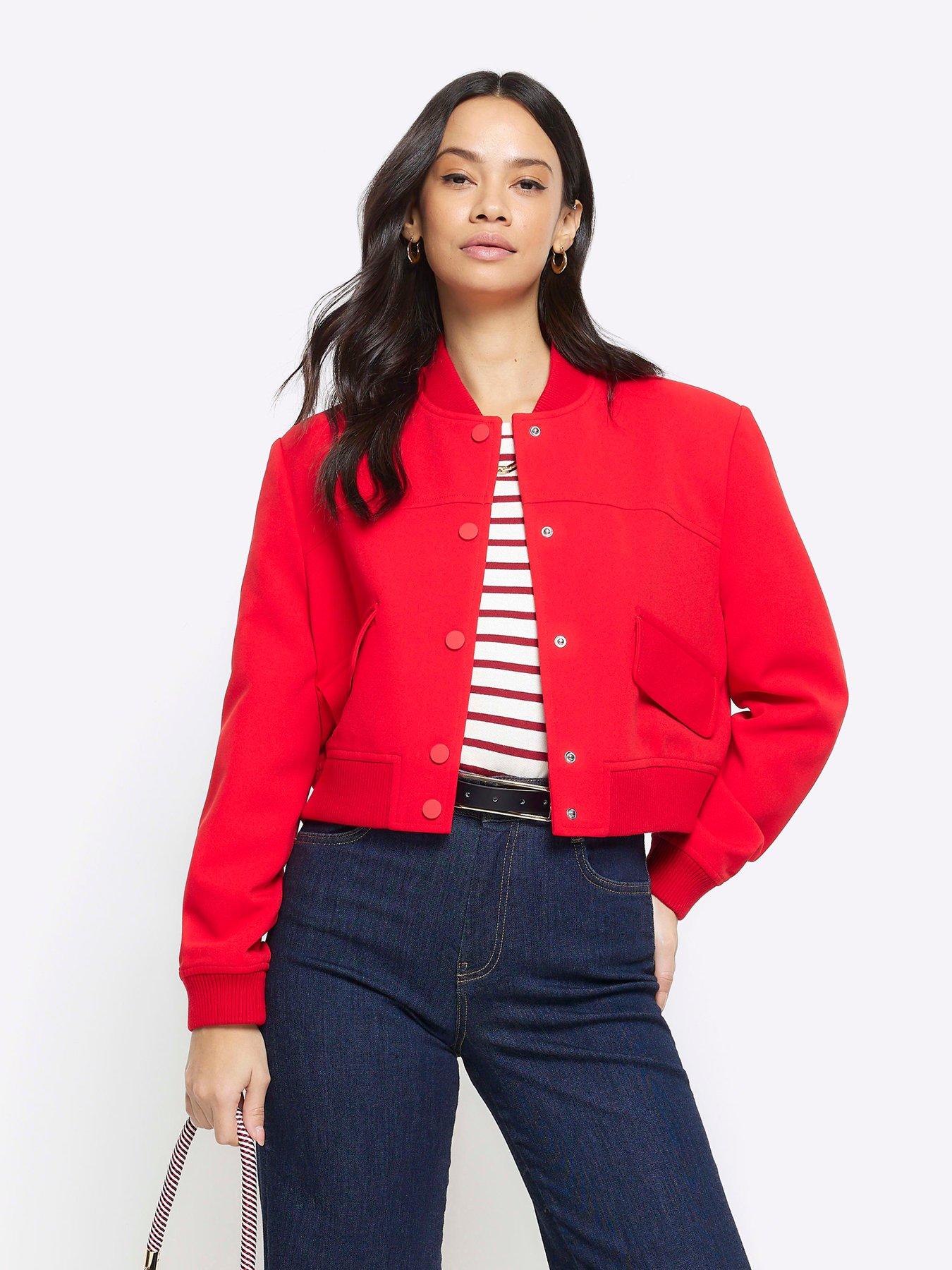 Bomber Jacket Red