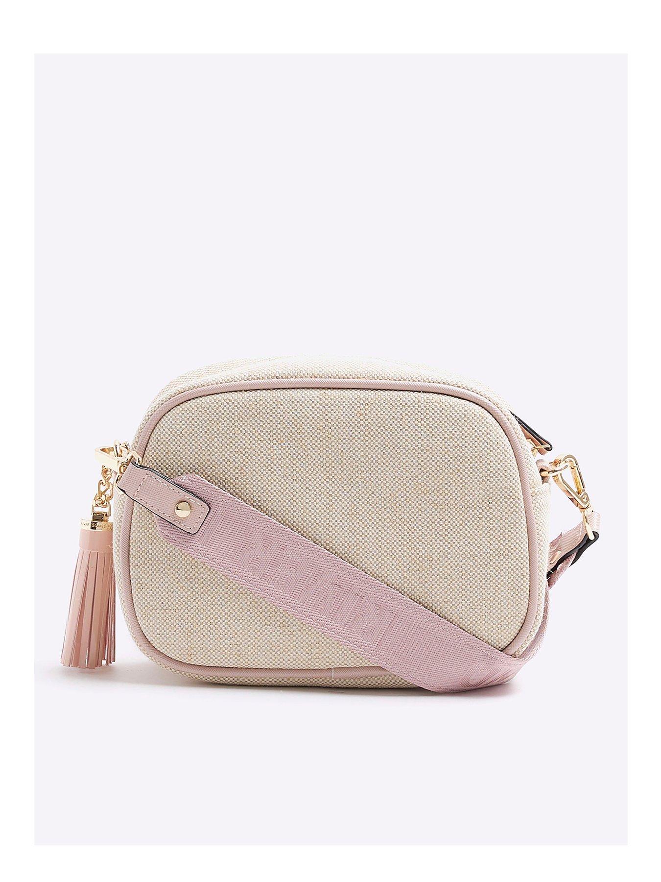 Beige river store island bag