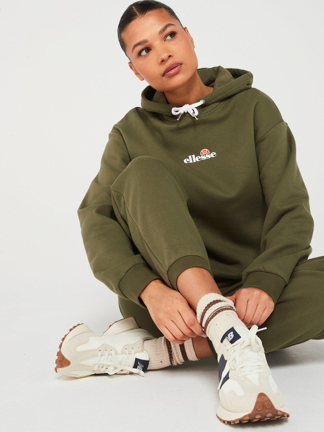 Ellesse khaki tracksuit best sale