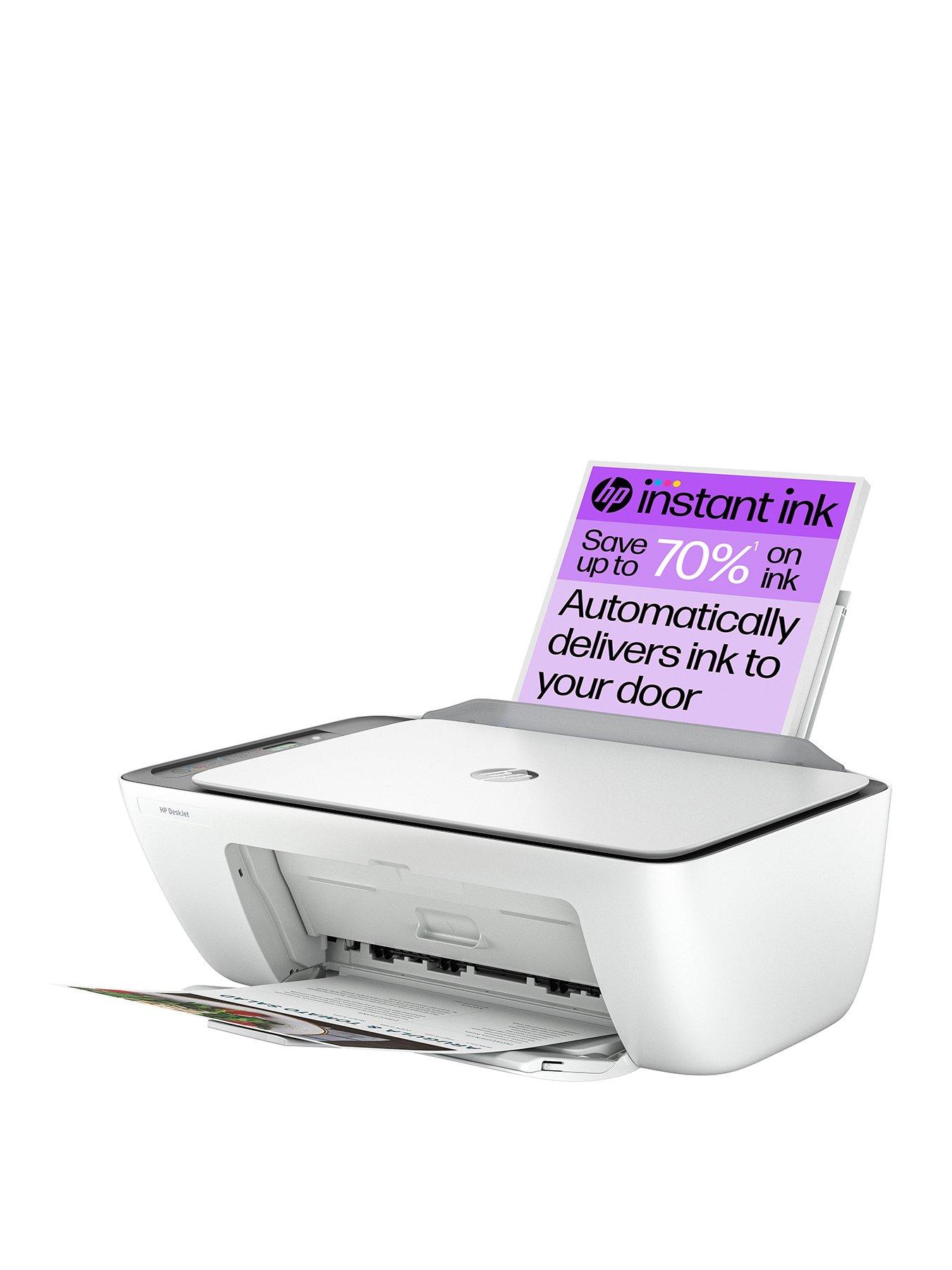 Image 2 of 8 of HP DeskJet 2820e All-in-One Wireless Colour Printer with 3 months of Instant Ink Included with HP+ - Cement