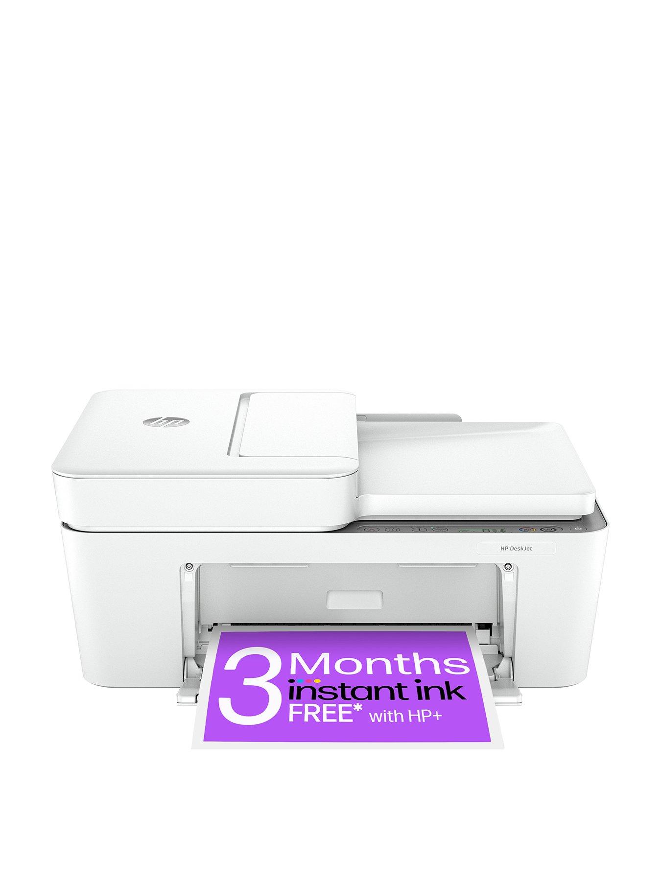 undefined DeskJet 4220e All-in–One Wireless Colour Printer with 3 months of Instant Ink Included with HP+ - Cement