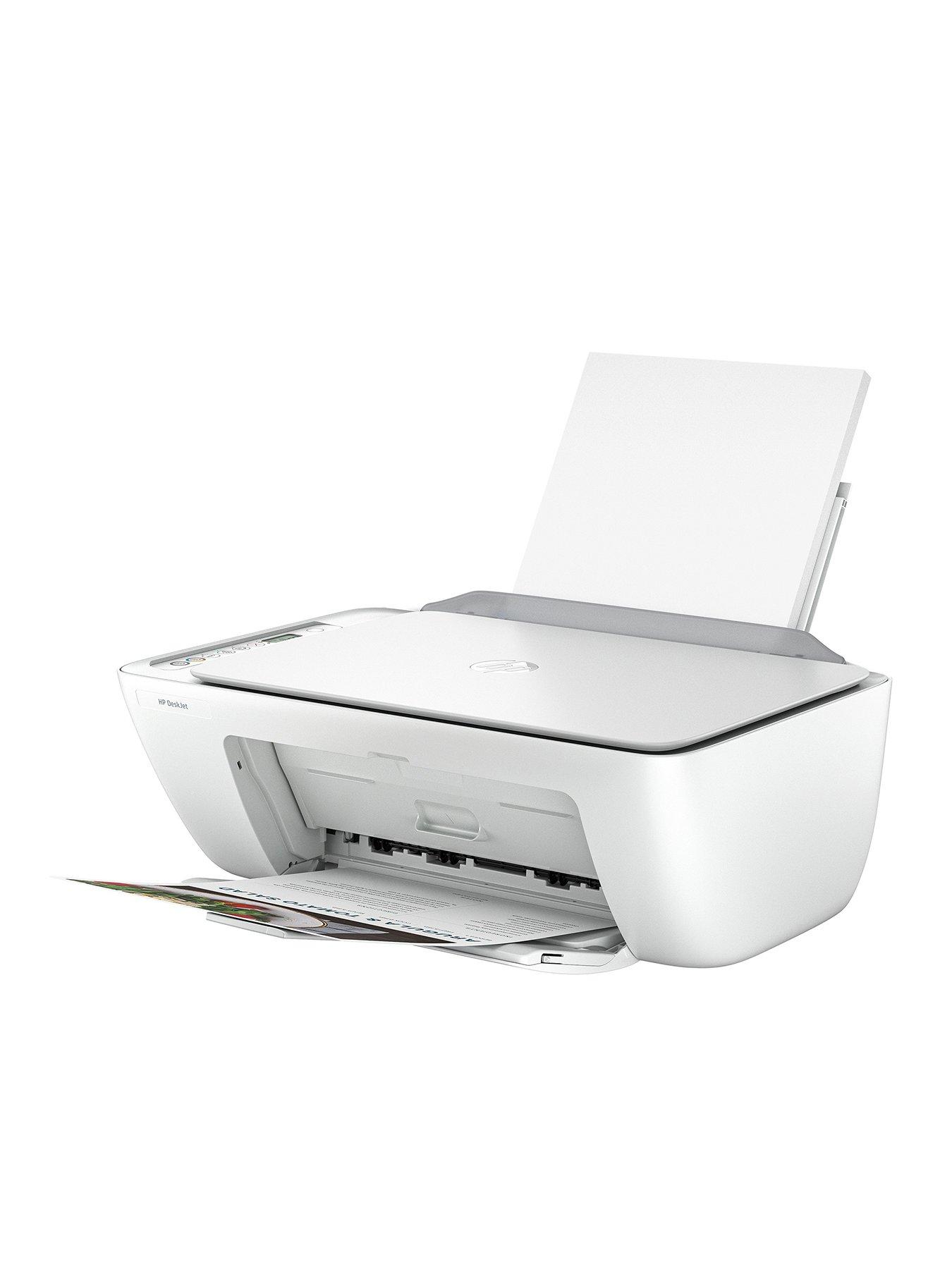 HP Deskjet 2720e All-in-One Wireless Printer, HP+ Enabled & HP Instant Ink  Compatible, White & Grey