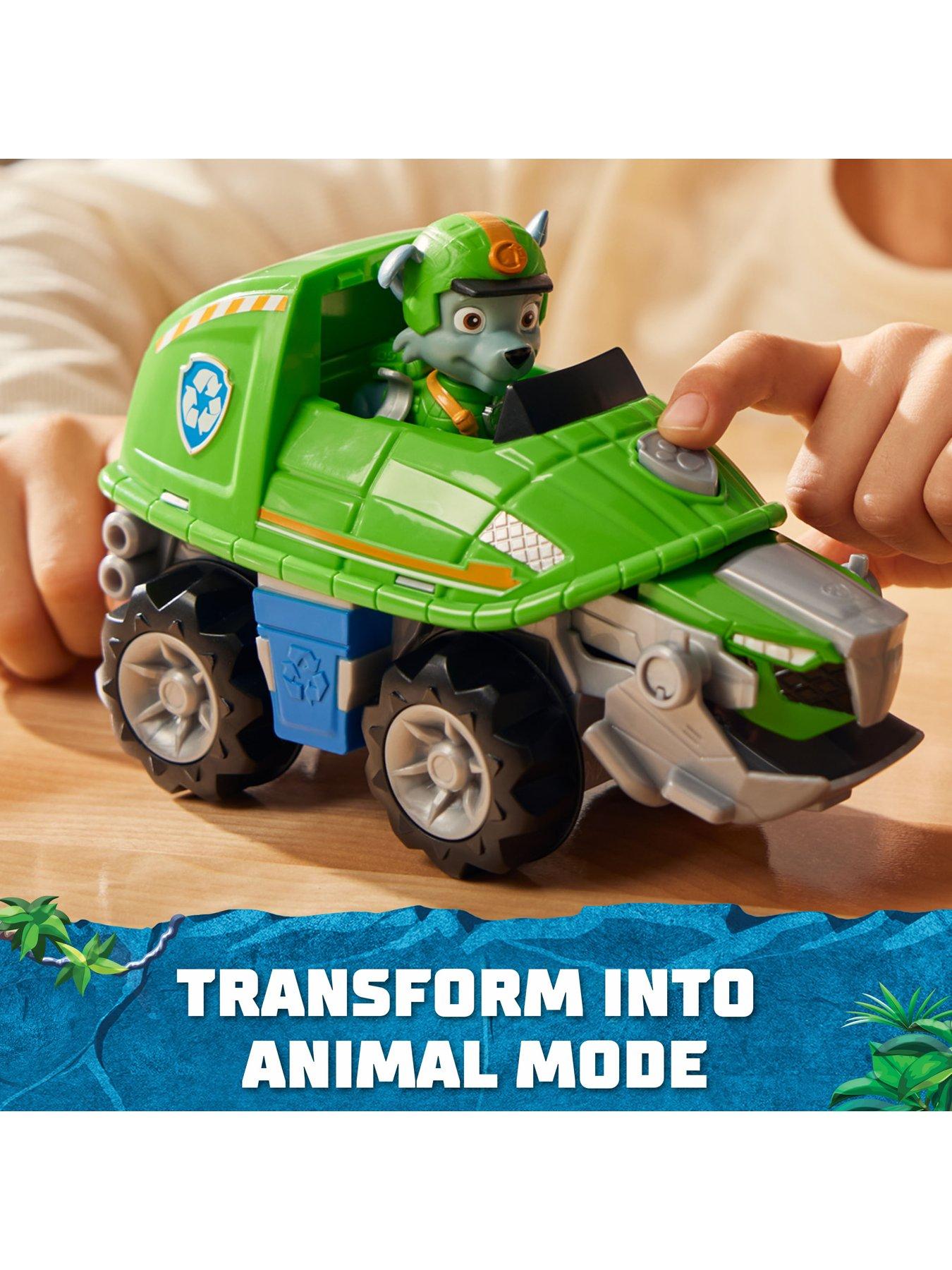 Paw Patrol Jungle Pups Vehicle - Rocky | littlewoods.com