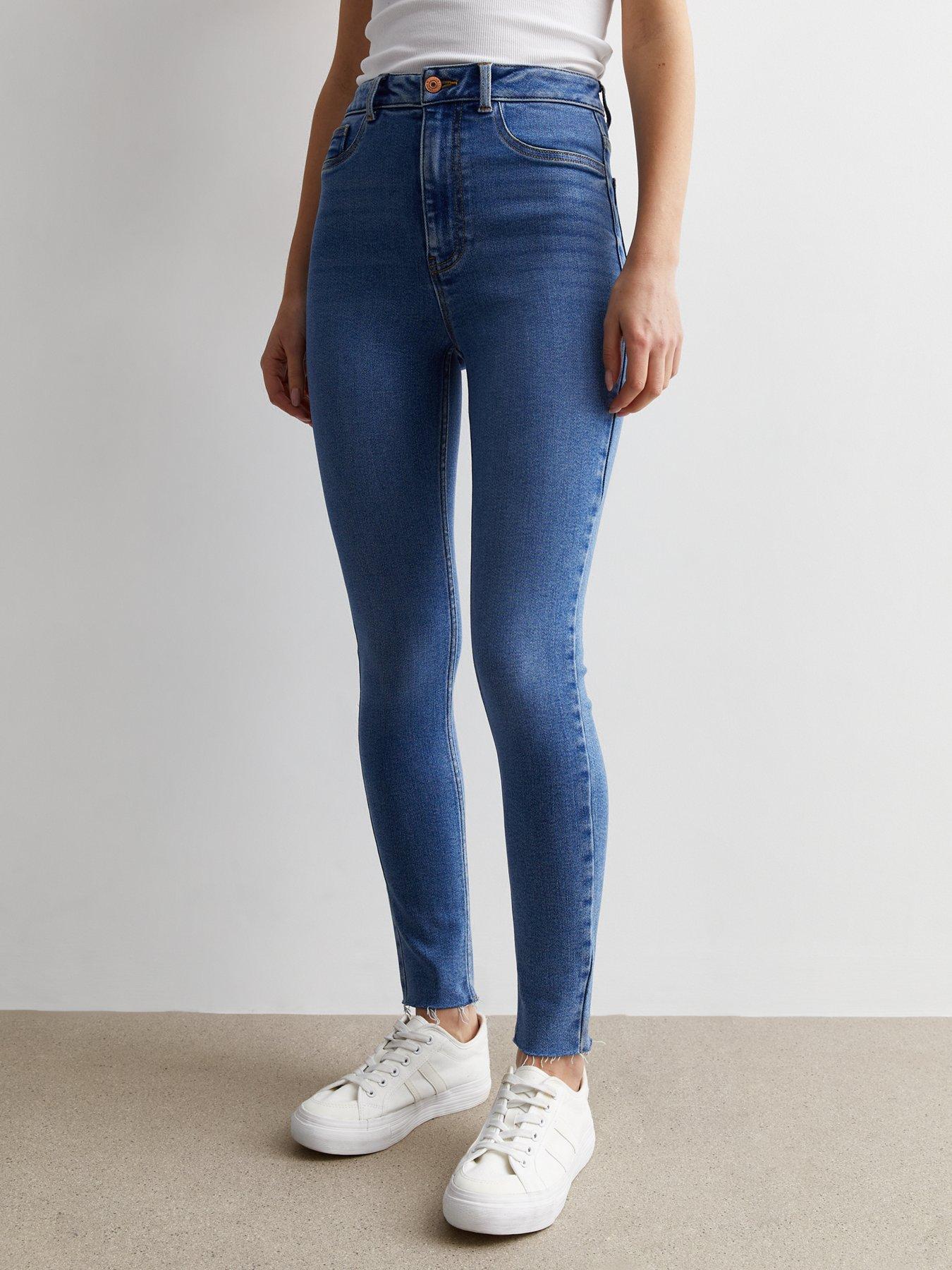 undefined Hallie Super Skinny Jeans - Blue