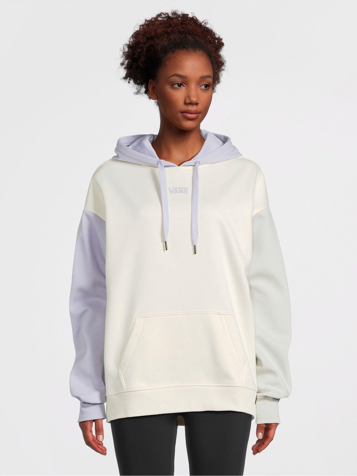 Vans Womens Colorblock Oversized Hoodie Multi littlewoods