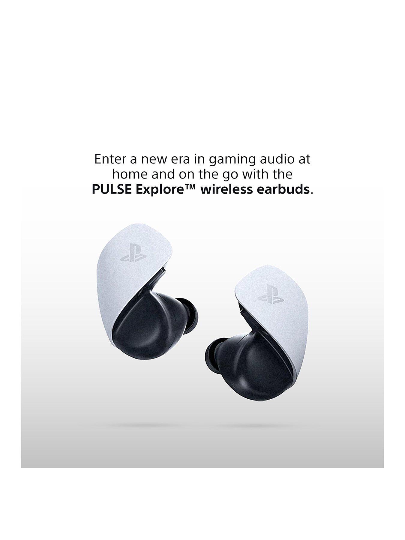 Image 2 of 6 of Playstation PlayStation&reg;5 PULSE Explore&trade; wireless earbuds - White
