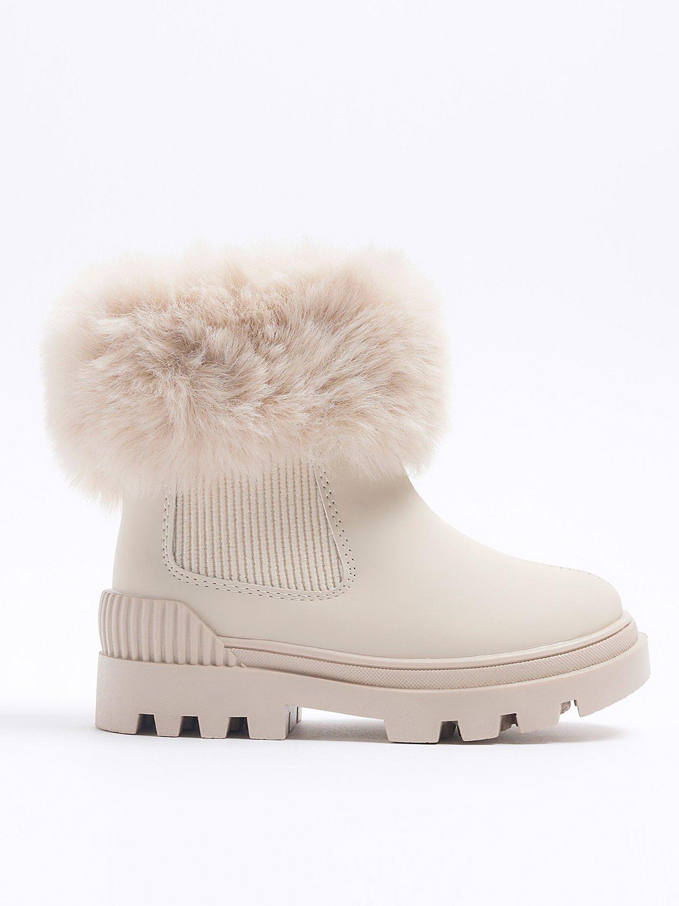 bowen faux fur bootie