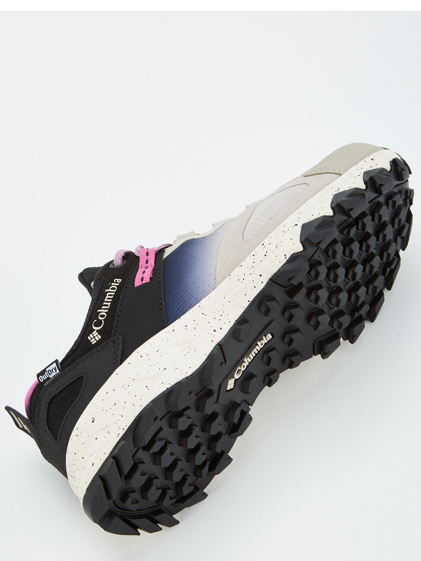 Image 5 of 6 of Columbia Womens Peakfreak Hera Outdry Waterproof Hiking Shoes - Grey/pink