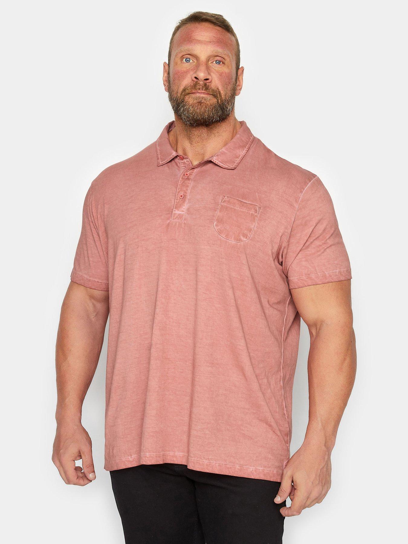 badrhino-washed-jersey-short-sleeve-polo-shirt-orange