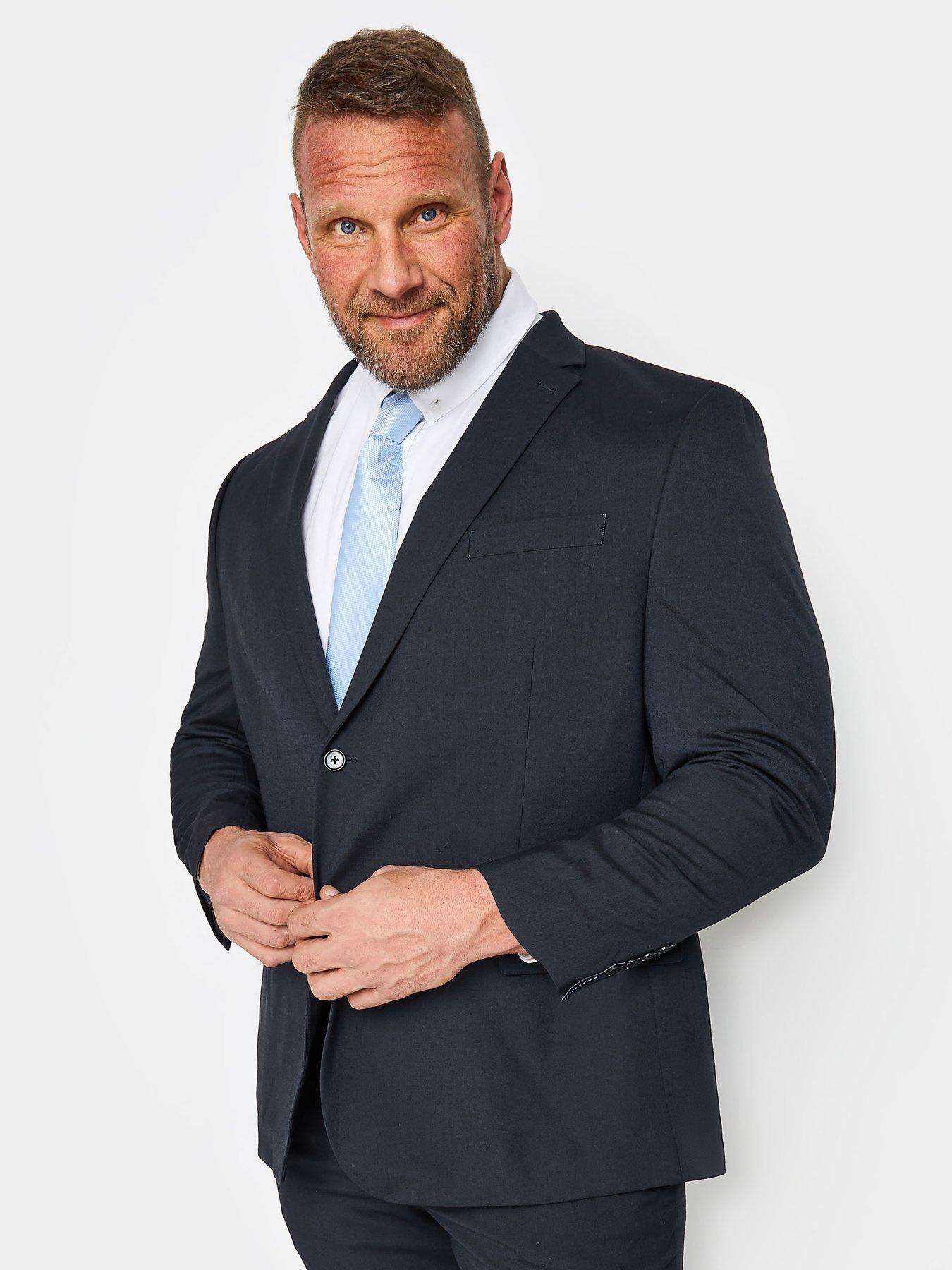 badrhino-plain-suit-jacket-blue