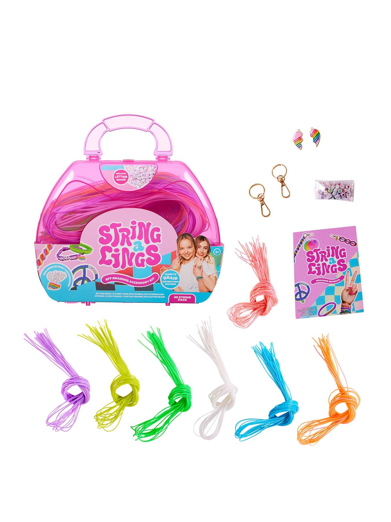 Image 1 of 7 of Stringalings BFF Braiding Accessory Kit