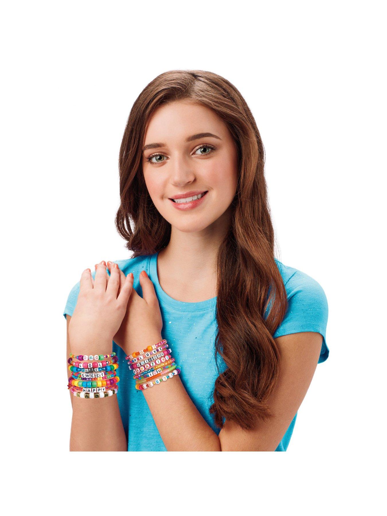  image of shimmer-sparkle-abc-fashion-bead-bracelets