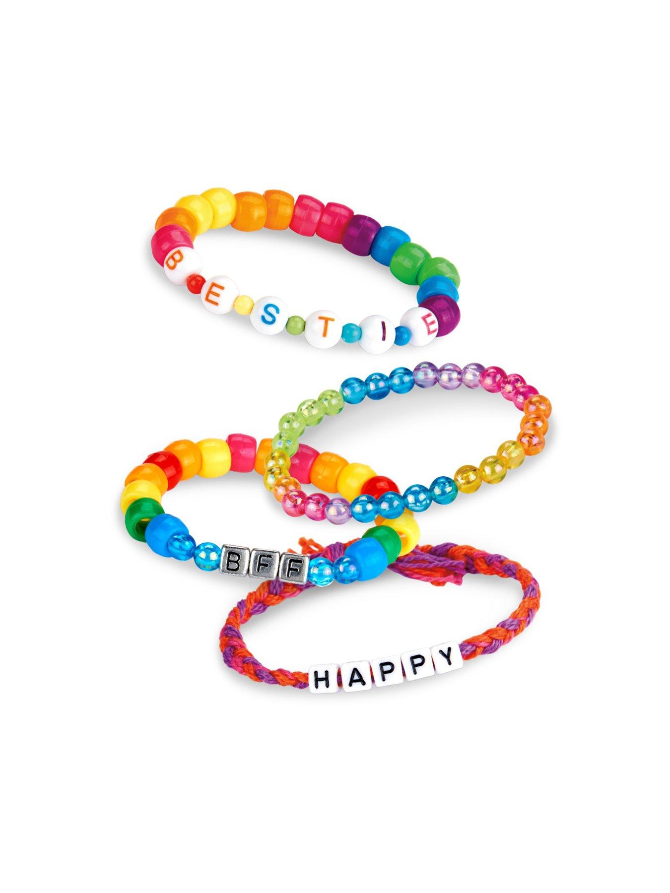  image of shimmer-sparkle-abc-fashion-bead-bracelets