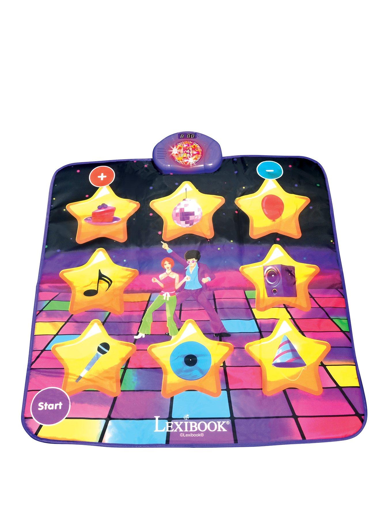  image of lexibook-bluetooth-dance-mat-with-6-game-modes