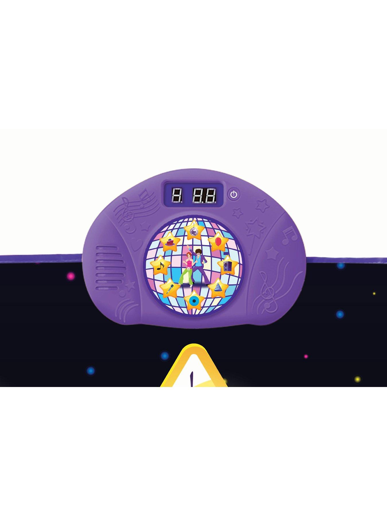  image of lexibook-bluetooth-dance-mat-with-6-game-modes
