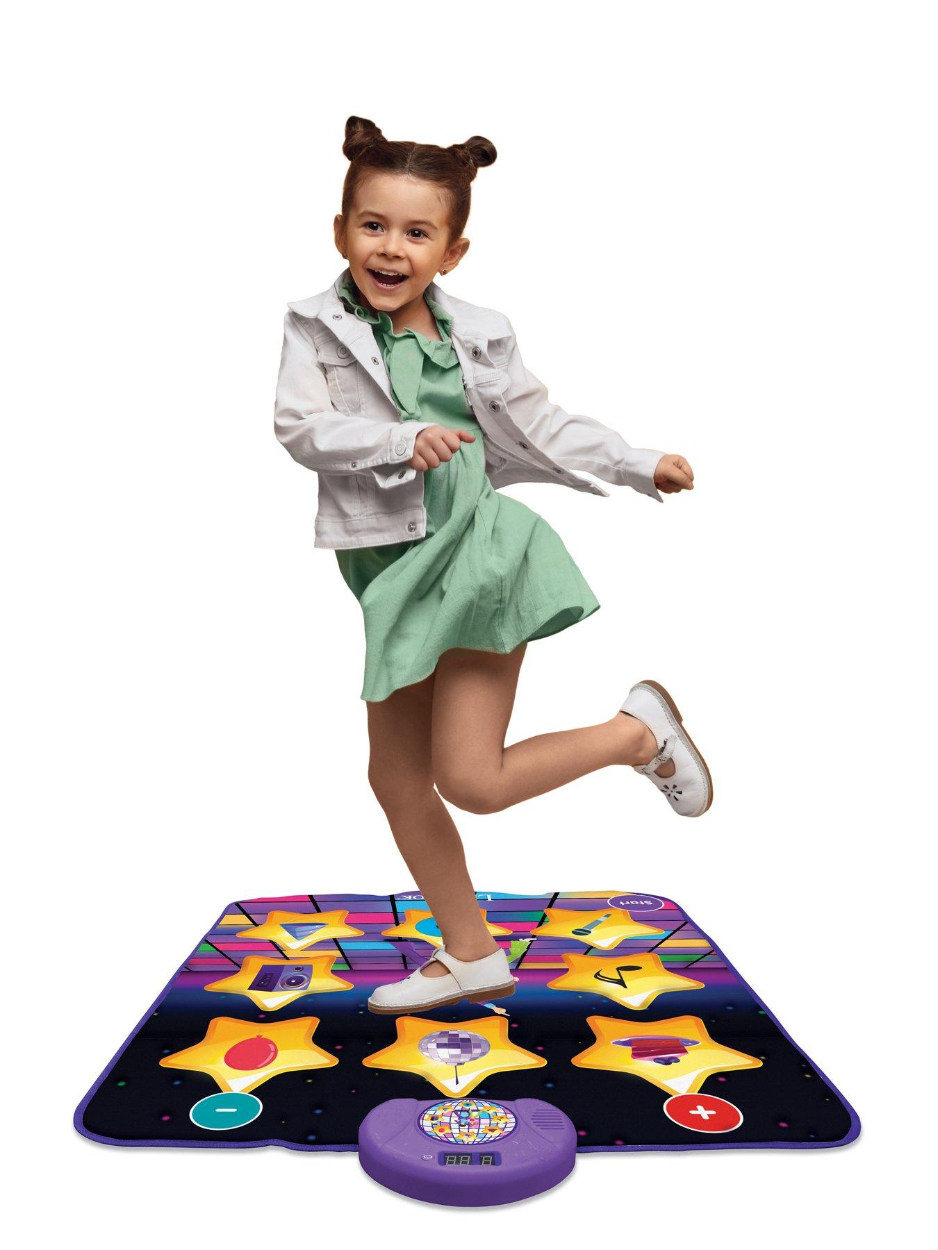  image of lexibook-bluetooth-dance-mat-with-6-game-modes