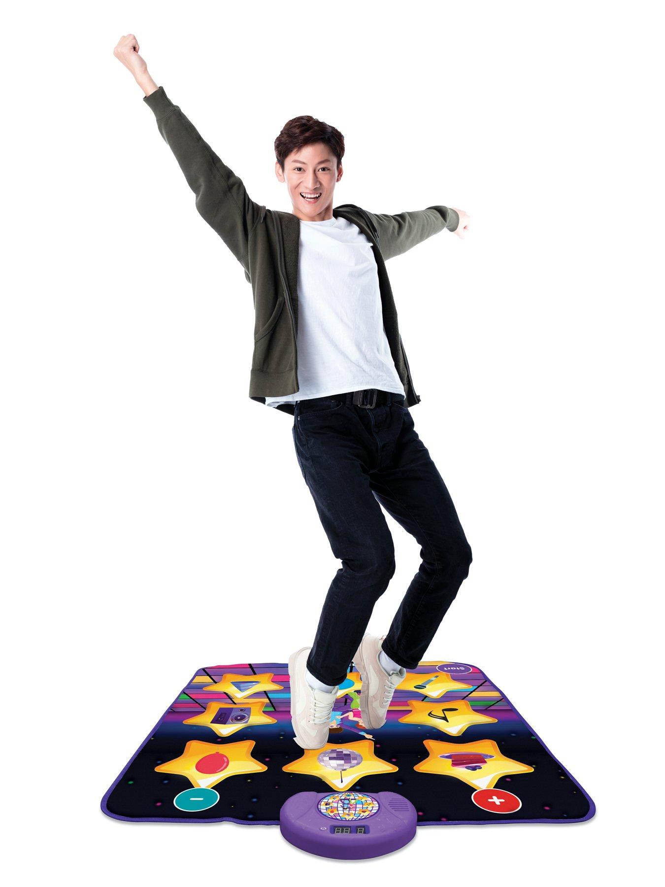  image of lexibook-bluetooth-dance-mat-with-6-game-modes