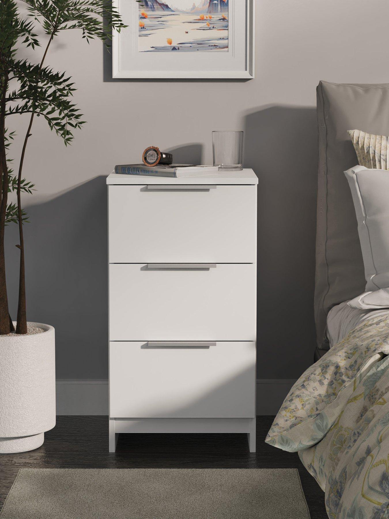 swift-adair-ready-assembled-3-drawer-bedside-cabinet-mattnbspwhite