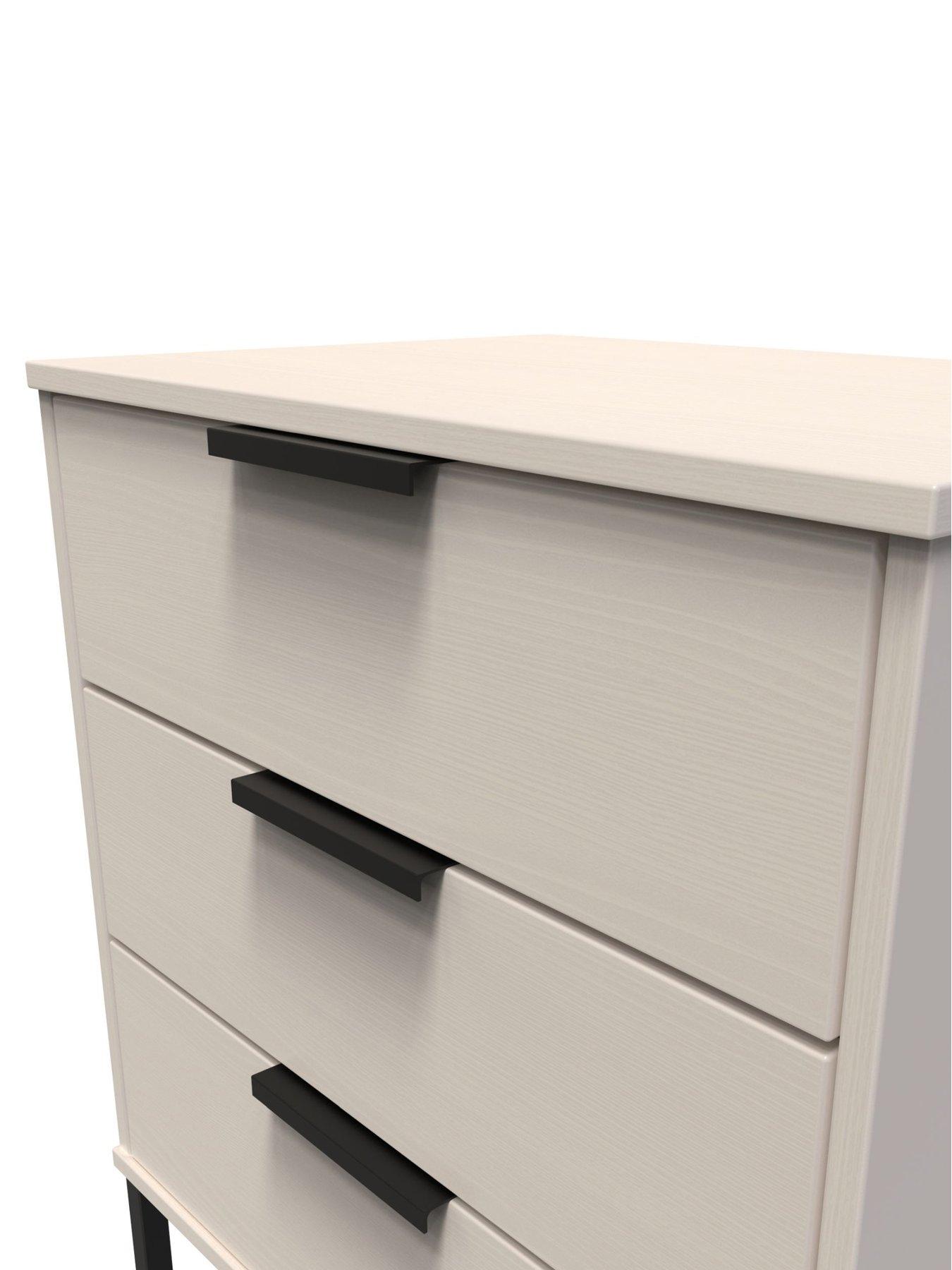  image of swift-emerson-ready-assembled-3-drawer-chest