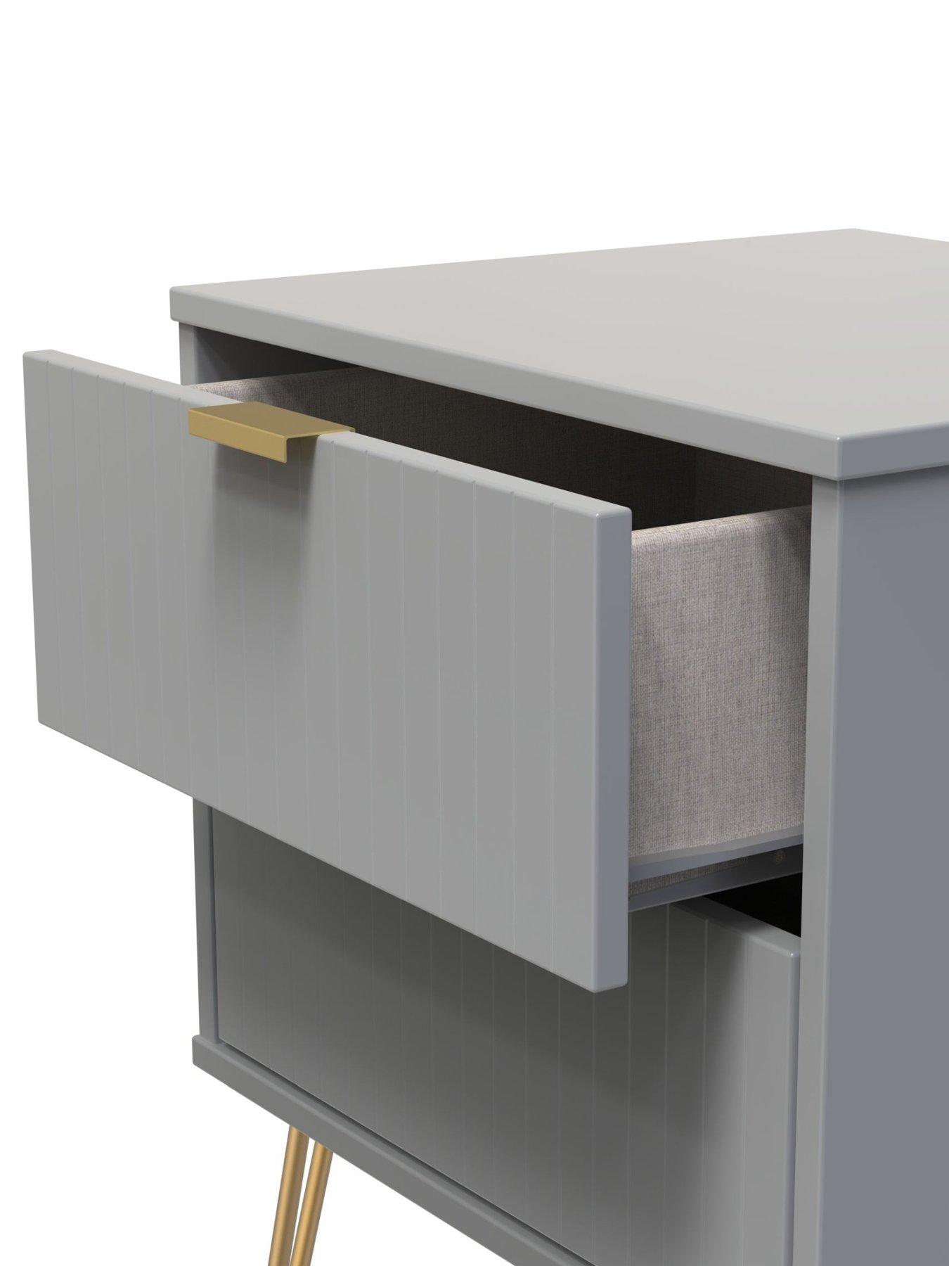  image of swift-andie-ready-assembled-2-drawer-bedside-cabinet