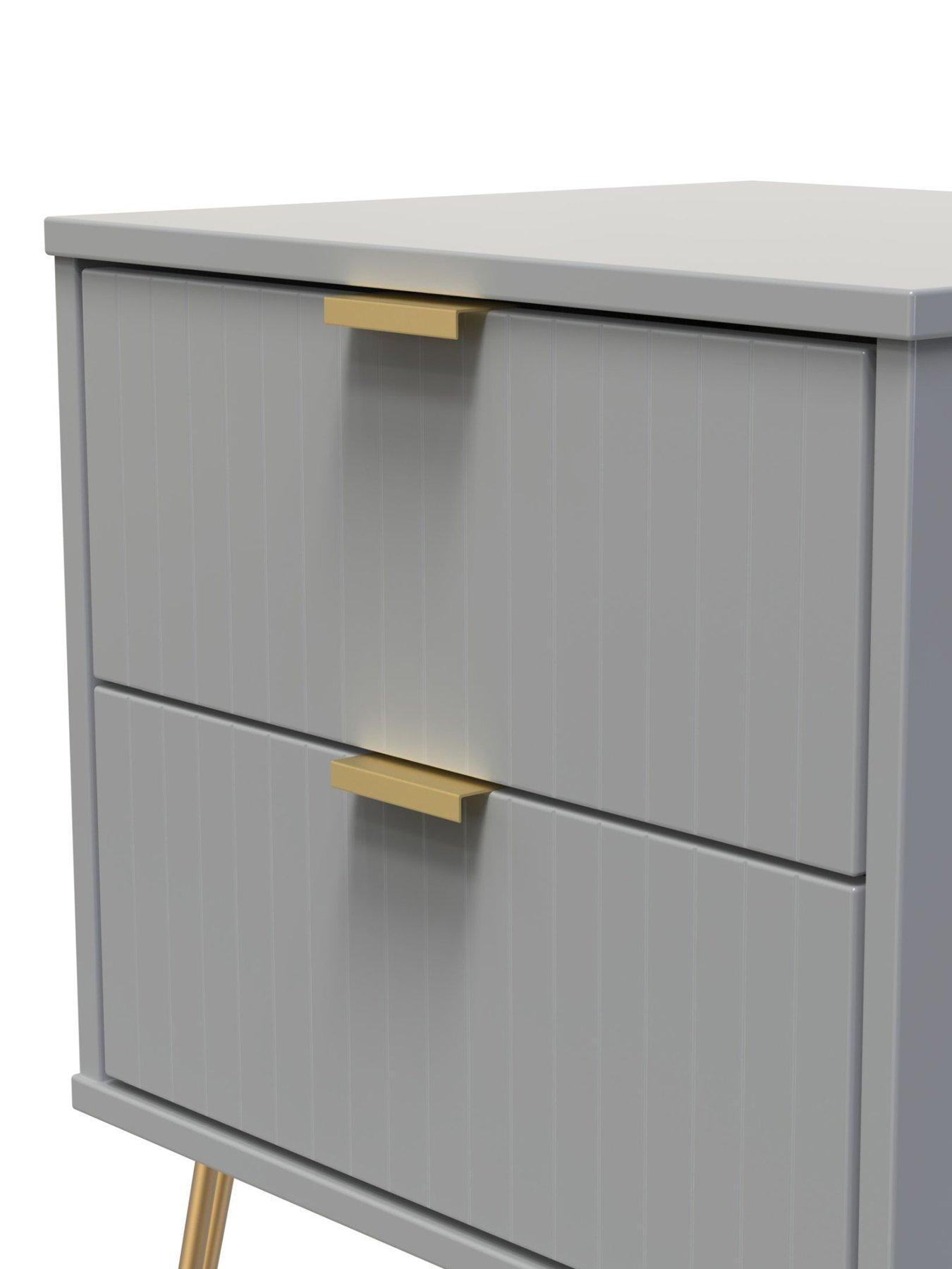  image of swift-andie-ready-assembled-2-drawer-bedside-cabinet