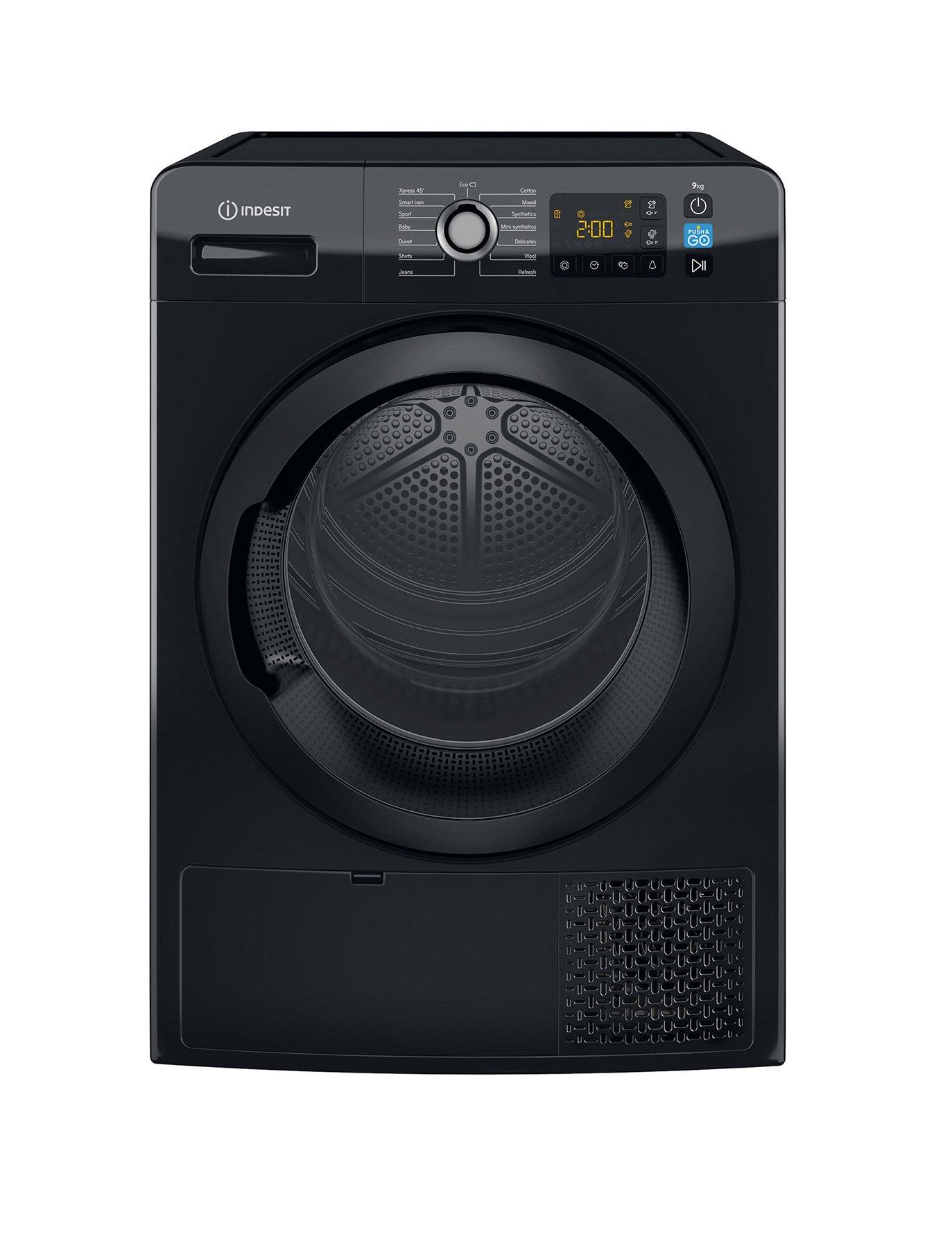 indesit-ytm1192bx-9kg-heat-pump-freestanding-tumble-dryer-black