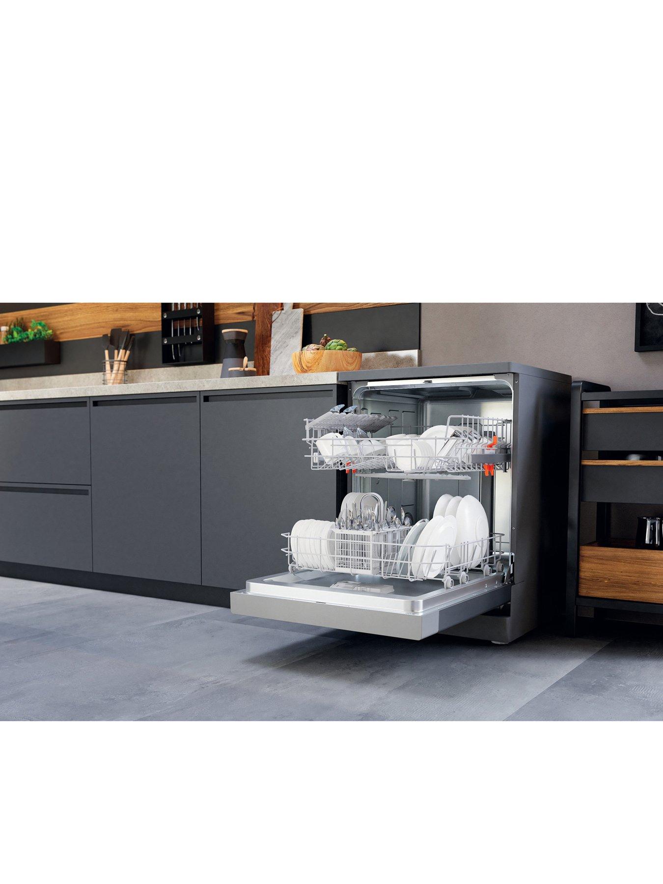  image of hotpoint-h2fhl626xuk-14-place-full-size-freestanding-dishwasher-silver