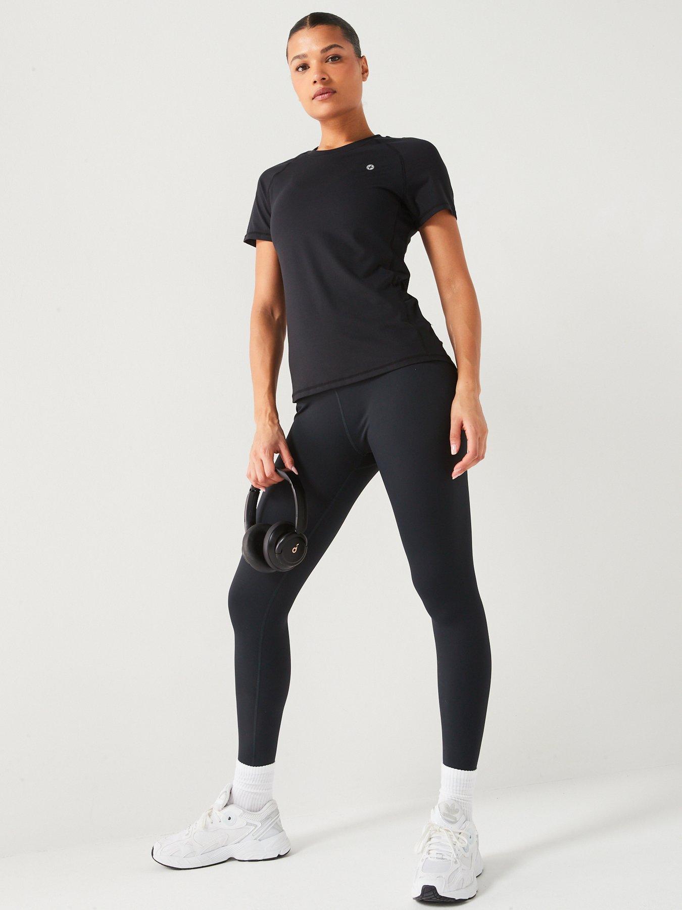  image of gym-coffee-womens-training-relentless-tee-black